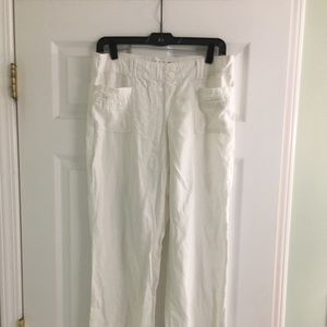 White Linen Pants